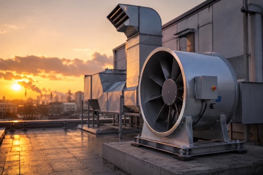 Selecting a Smoke Extract Fan in Compliance with Fire Regulations