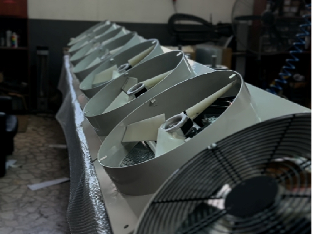Ventilation Fan Systems Used in Paint Shops